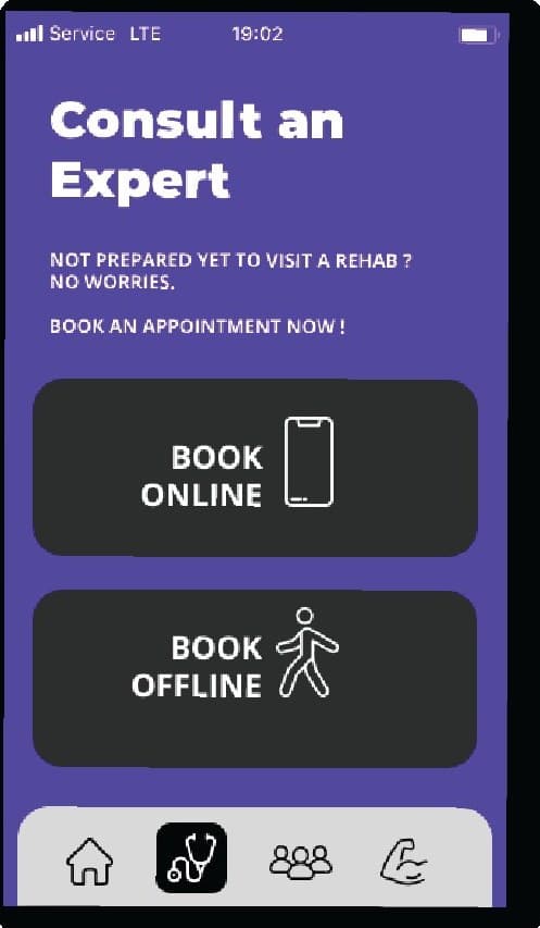 Consult screen